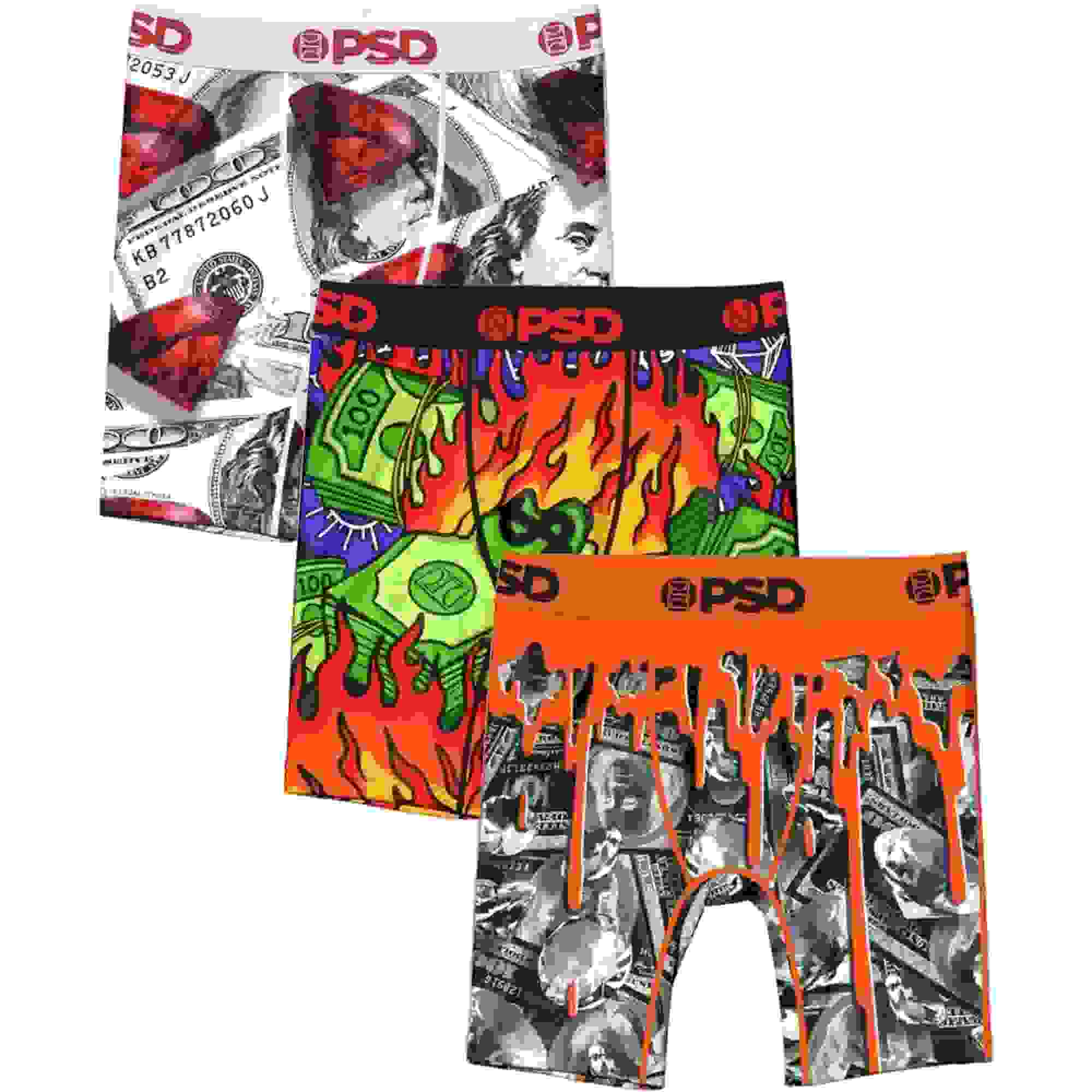PSD Money Mind Big Boys' 3PK Underwear